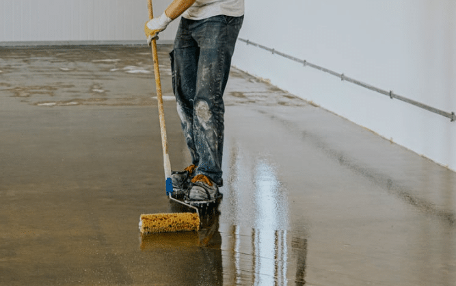 Garage Floor Epoxy Non-Slip